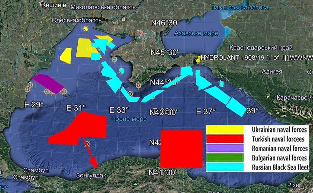 BlackSeaNews | Closure of the Black Sea in March, 2021