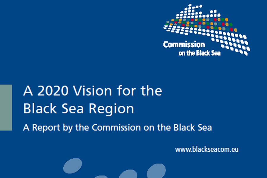 Обложка доклада комиссии по Черному морю